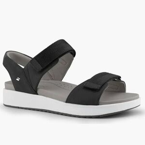 Kizik Piza Hands-Free Women's Sandals w/ Black Adjustable Strap Sandals